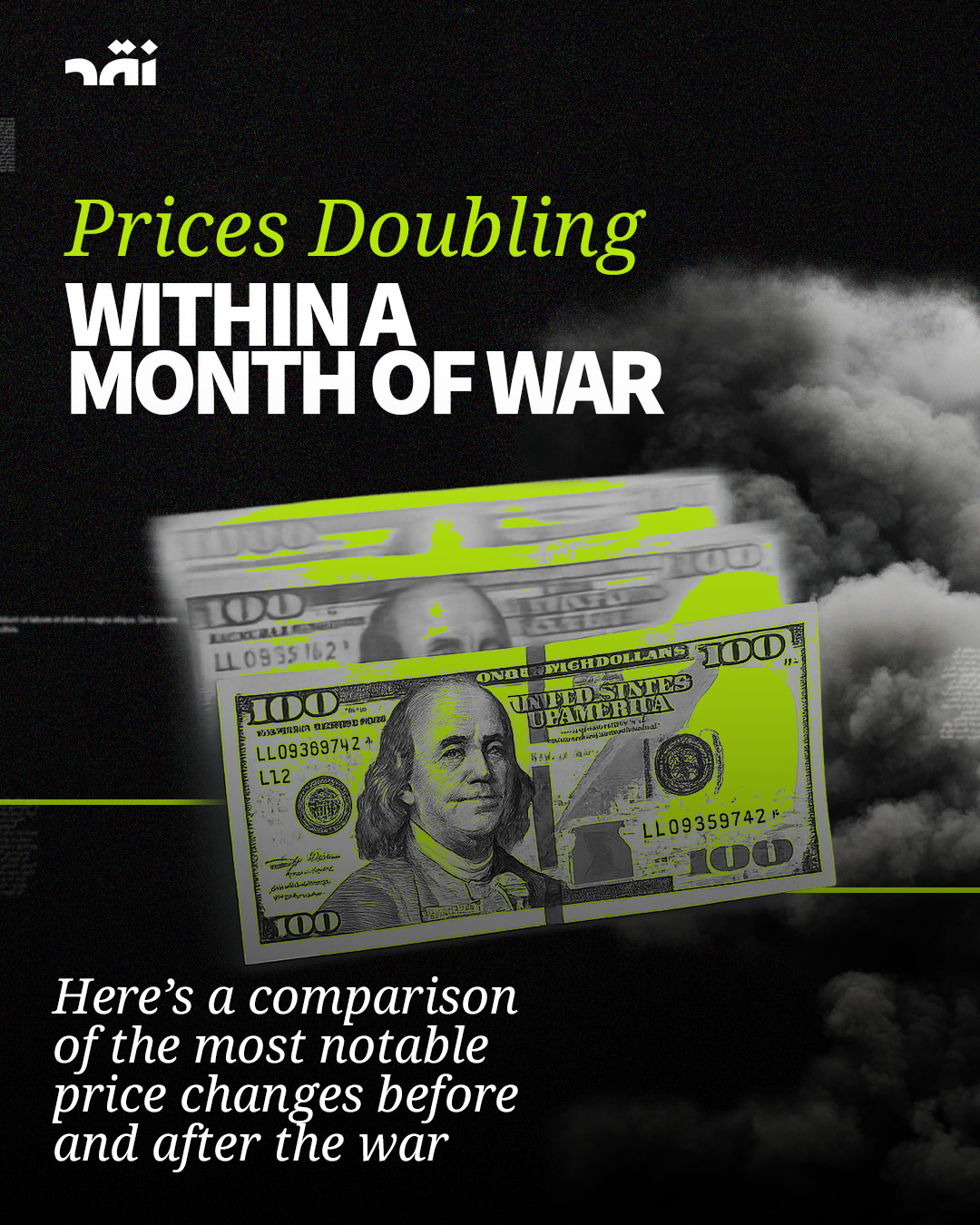 Prices Doubling Within a Month of War
