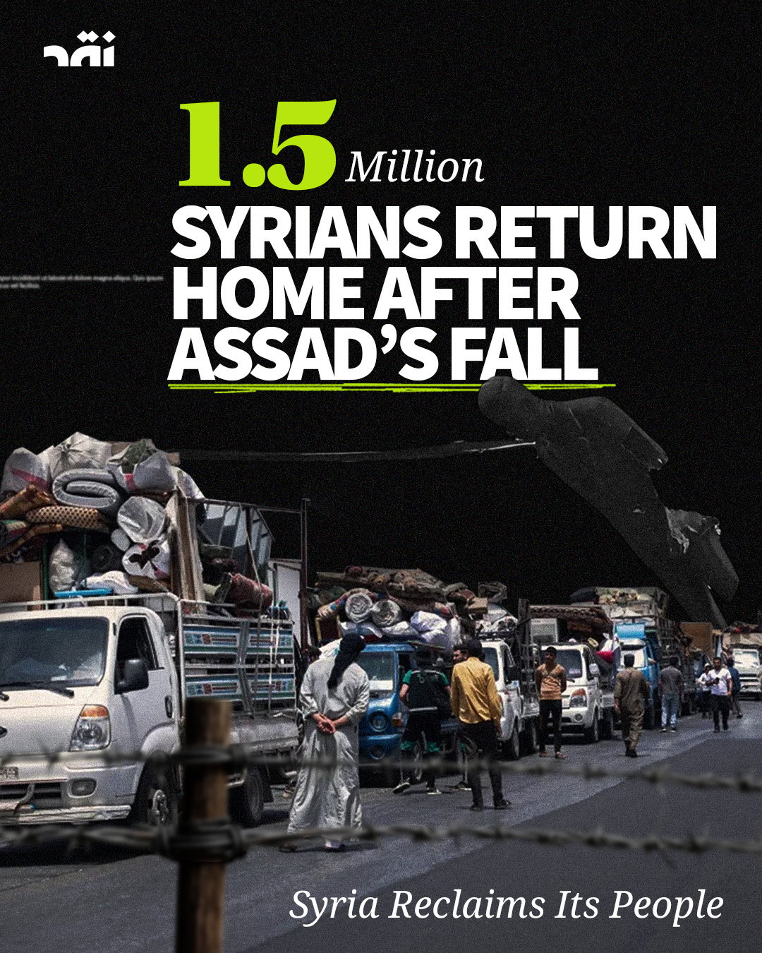 1.5 Million Syrians Return Home After Assad’s Fall