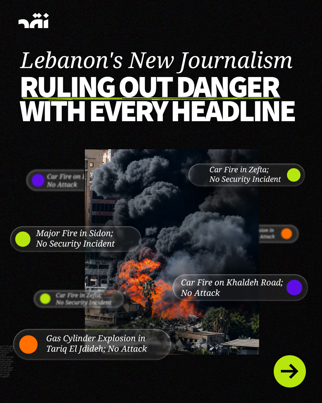 Lebanon’s new journalism ruling out danger with every headline