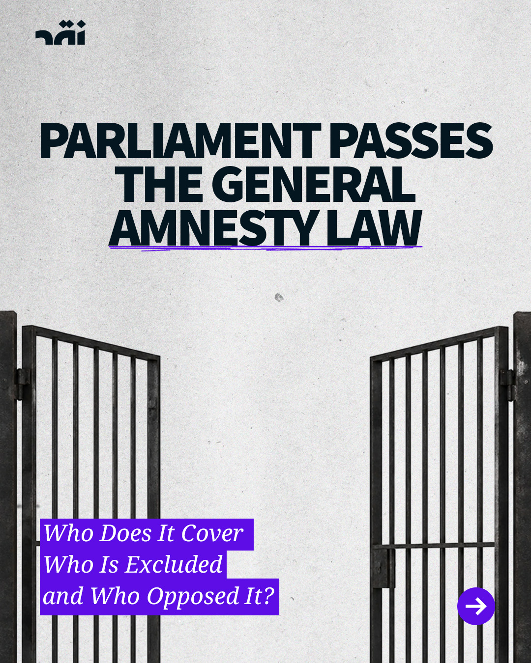 Parliament passes the general amnesty law