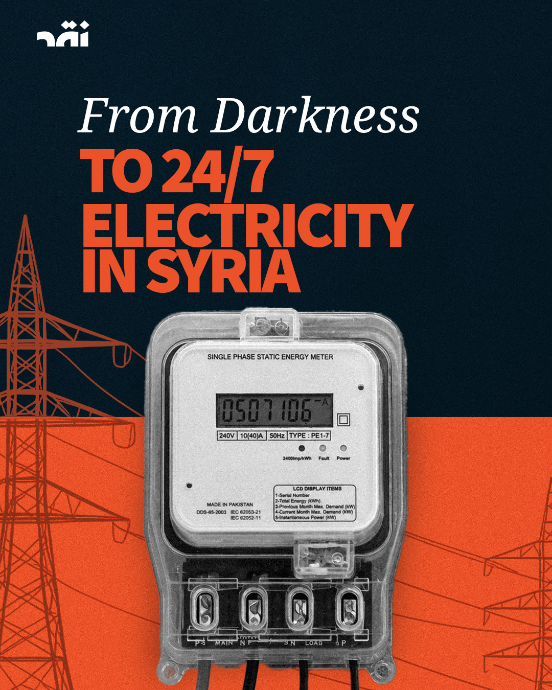 From darkness to 24/7 electricity in Syria