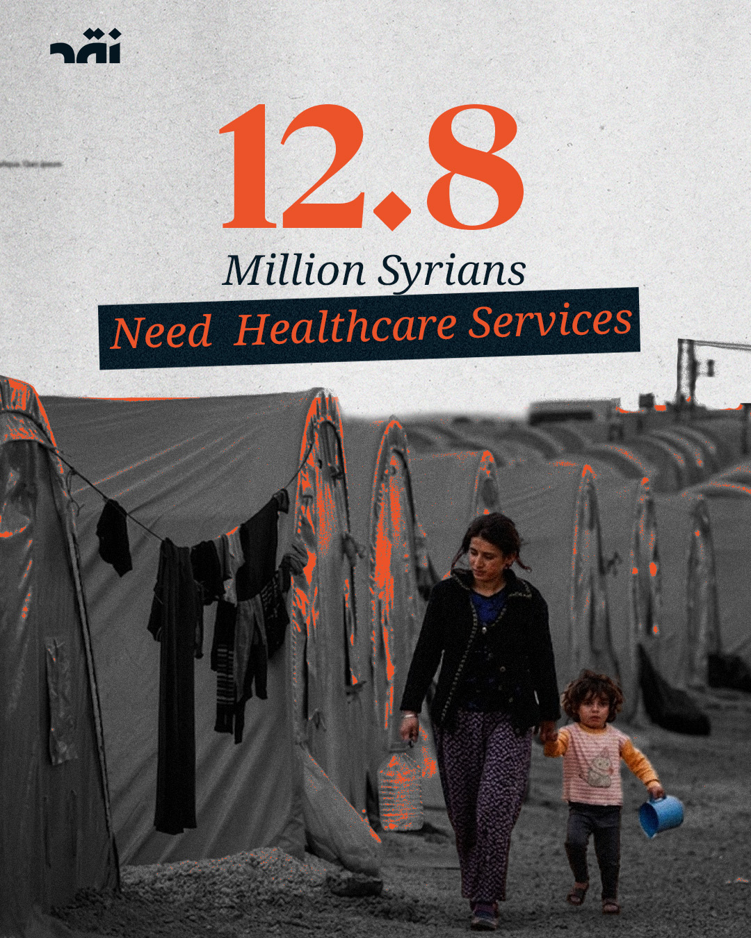 12.8 million Syrians need healthcare services